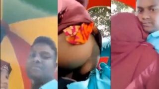 Video Mesum Di Luar: Cewek Hijab Ngewe Sama Pacar Di Tempat Terbuka
