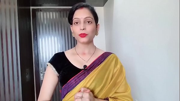 Bidadari India Bergaun Saree Menggoda Dengan Suara Senggama Hindi
