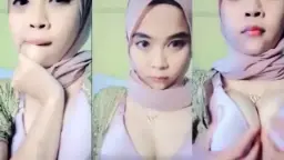 Jilbab Dibuka, Bh Lepas, Langsung Bikin Tegang