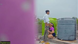 Ngentot Panas Di Atap! Jangan Keluarin Di Dalem, Takut Hamil
