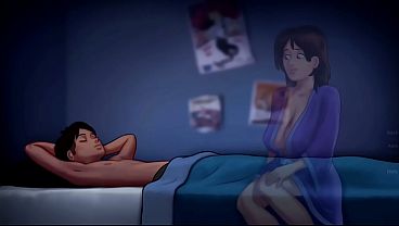 Semua Berubah Geli-geli Gila Pas Ibu Tiri Balas Senyum (18+) | Update Panas Summertime Saga