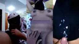 Ngencengin Memek Cewek Bercadar Di Kamar Kost
